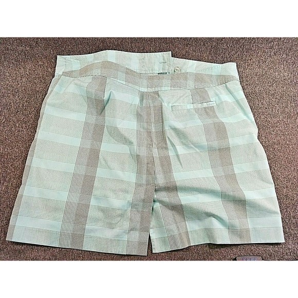 Izod XFG Cool FX Tennis Skirt Skort Mint Green Geometric Design Womens Size 14 - Picture 6 of 6